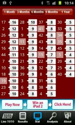 Live Toto android App screenshot 1